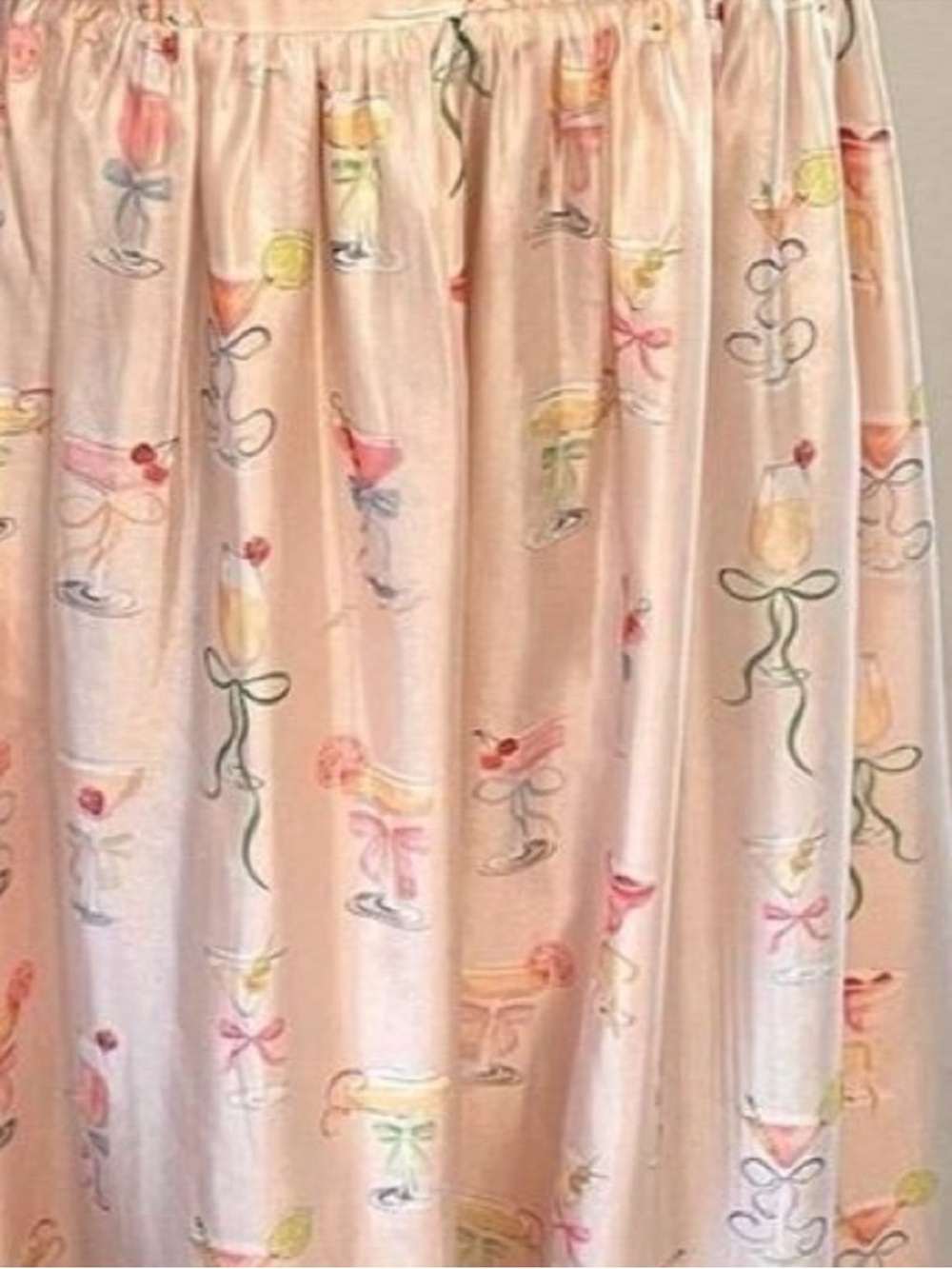 En Saison x Anthea Jacklin NWT COCKTAIL Print Dress, M romantic feminine, flirty - Picture 3 of 5